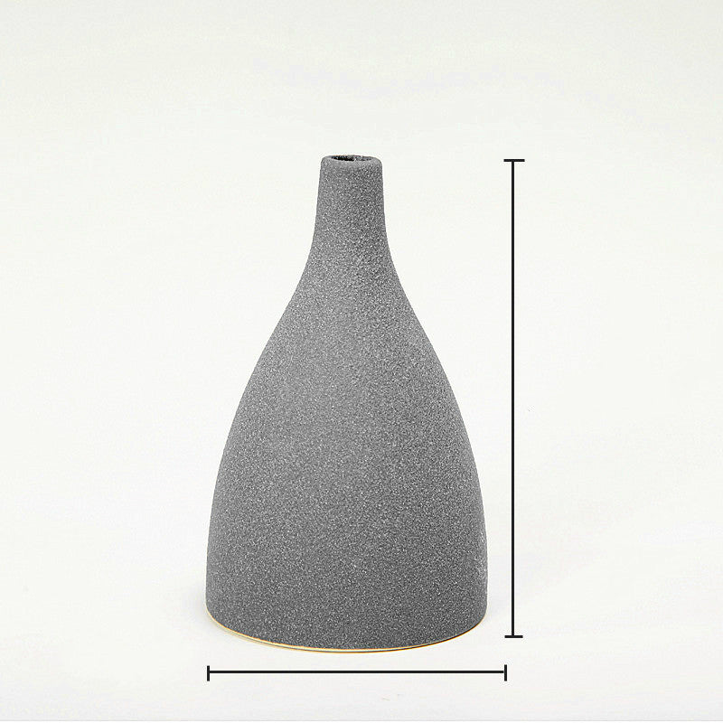 Nordic Ceramic Vase Ornaments for Modern Spaces - Meekshire