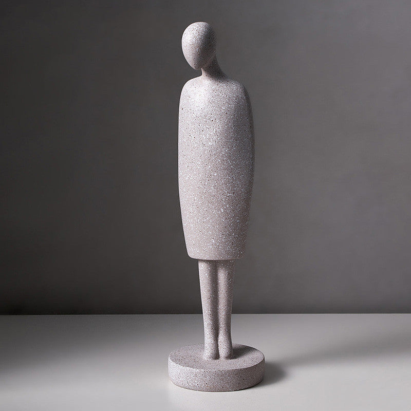 Nordic Abstract Figure Statue - Meekshire