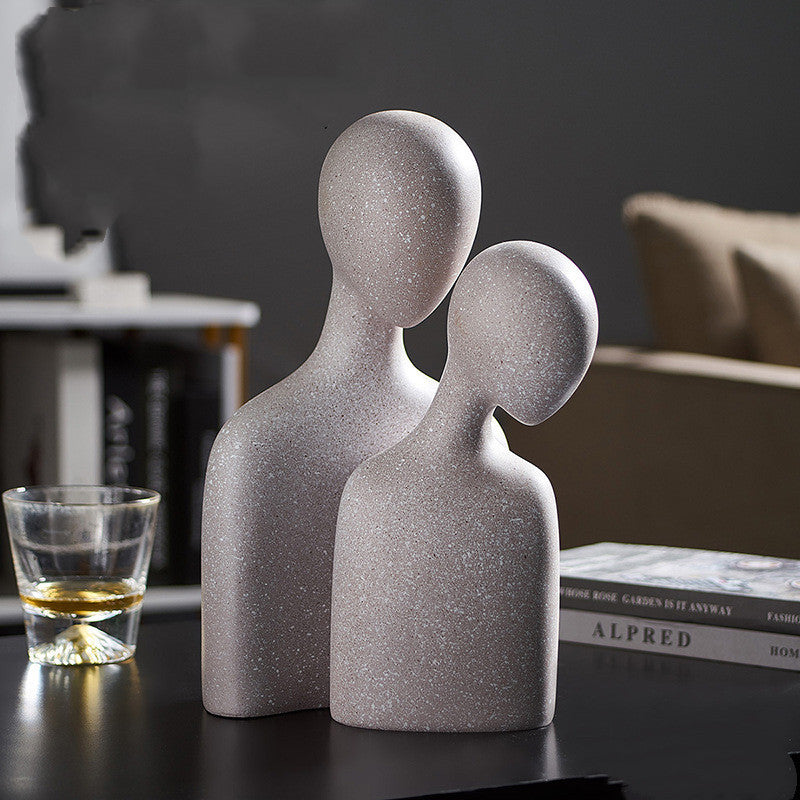 Nordic Abstract Figure Statue - Meekshire