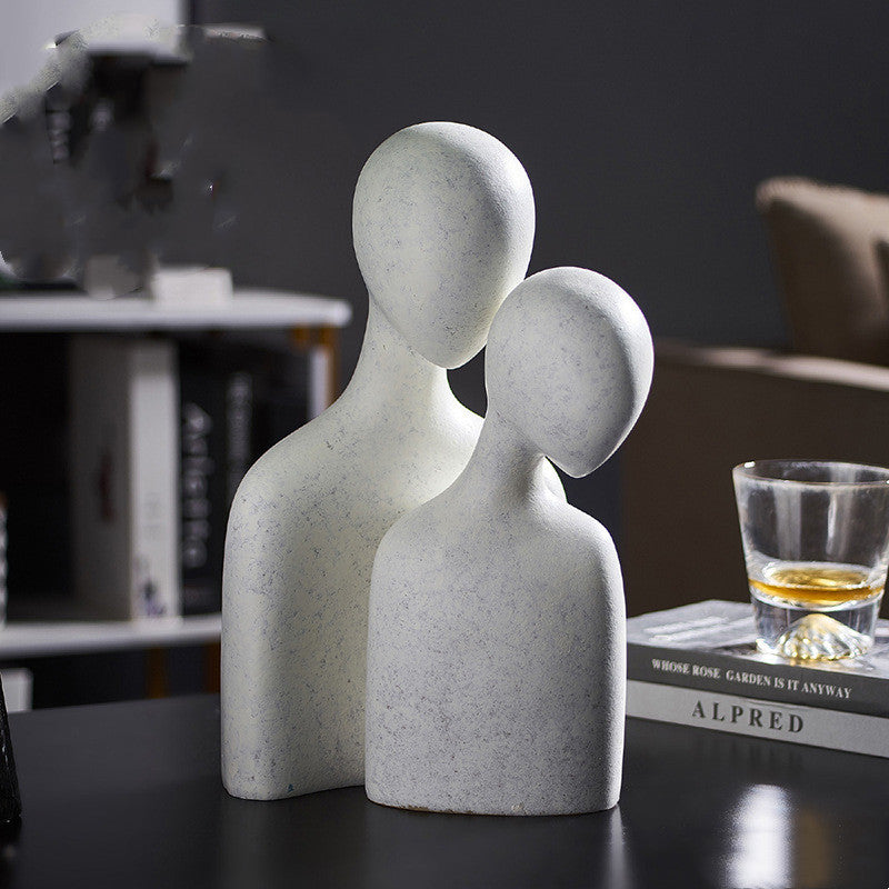 Nordic Abstract Figure Statue - Meekshire