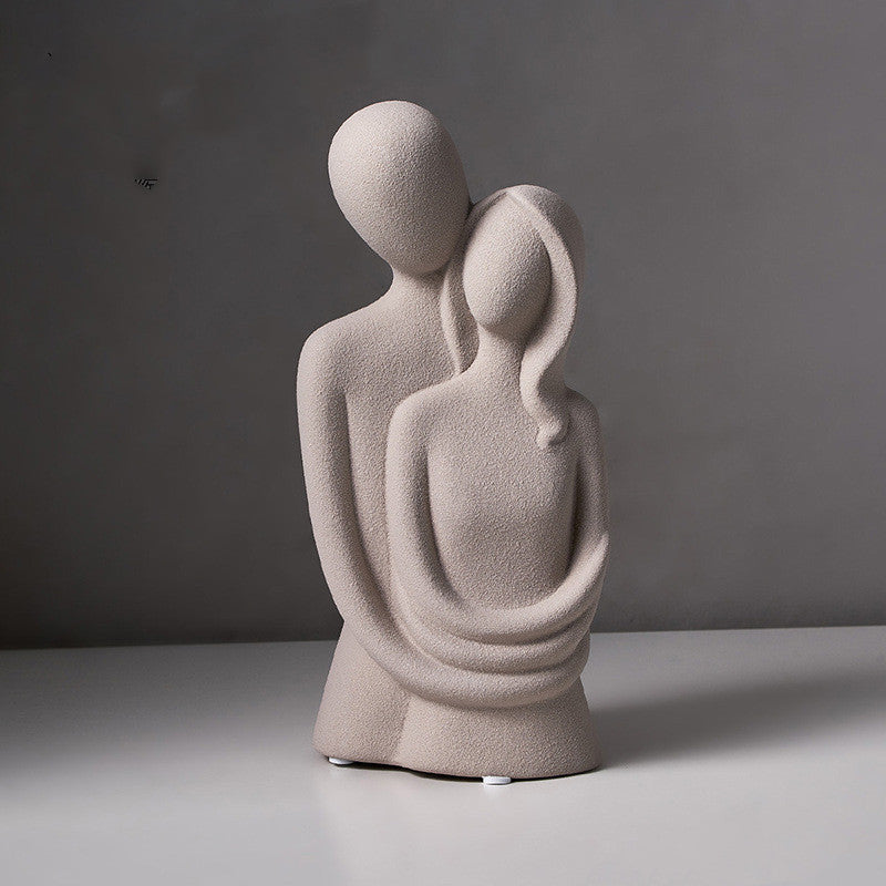 Nordic Abstract Figure Statue - Meekshire