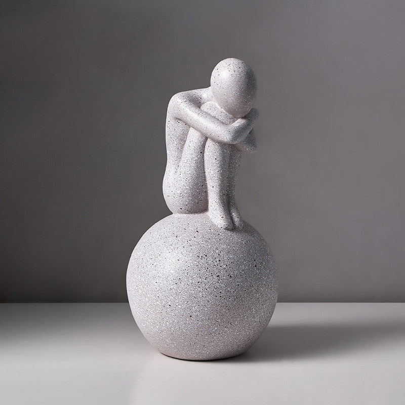 Nordic Abstract Figure Statue - Meekshire
