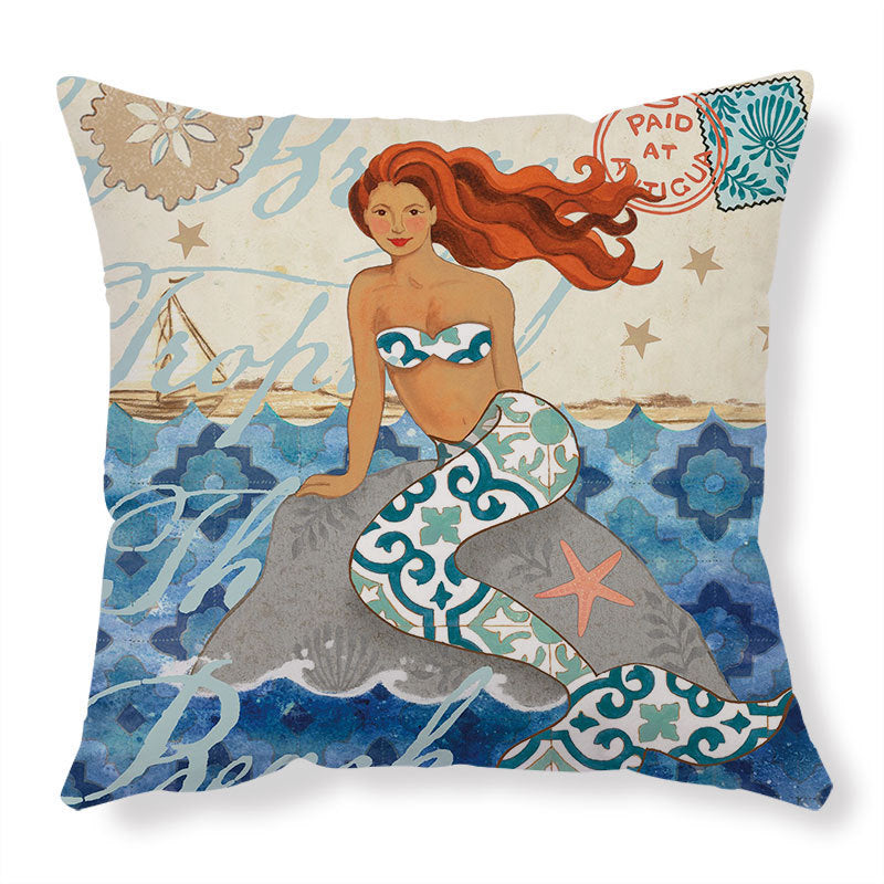 Sea Turtle Cushion Covers – Decorative Pillow Cases for Home Décor - Meekshire