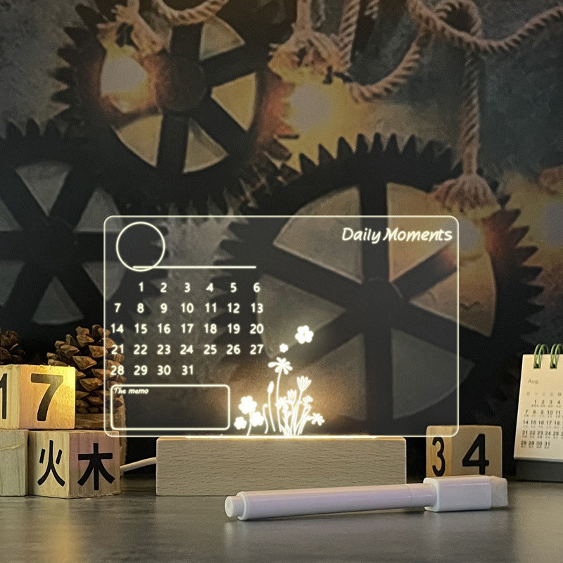 Creative Message Board and Pen With Decorative Ambience - Meekshire
