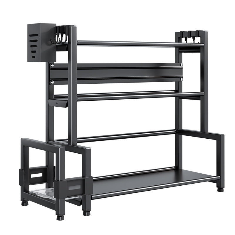 Multi-Function Kitchen Dining Table Cutter Clamp & Seasoning Storage Rack - Meekshire