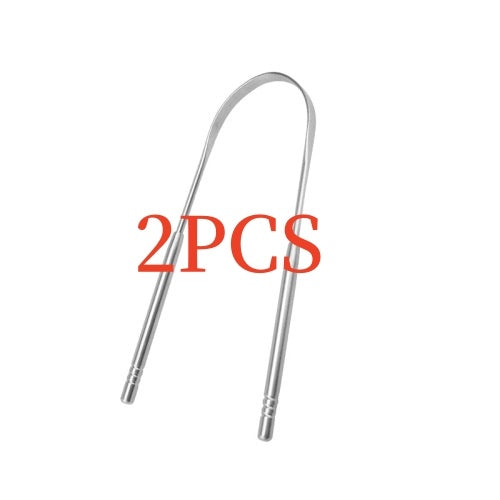 Stainless Steel Tongue Scraper - Meekshire