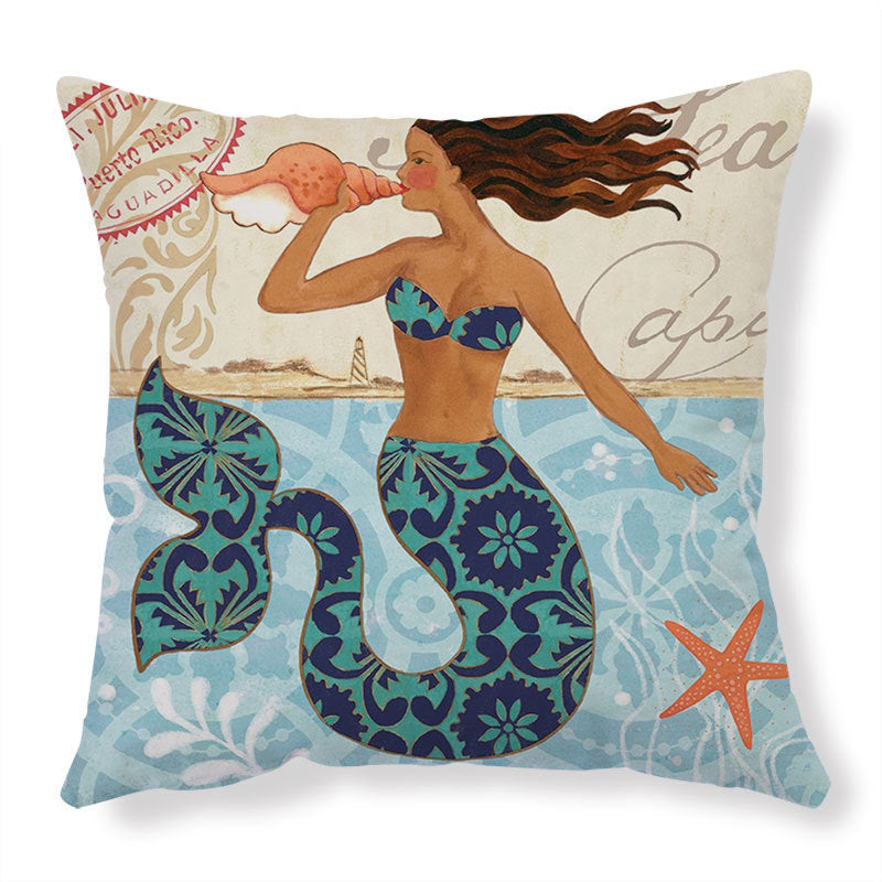 Sea Turtle Cushion Covers – Decorative Pillow Cases for Home Décor - Meekshire