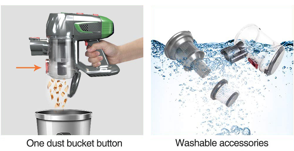 Wireless Vacuum Cleaner – Foldable Handheld - Meekshire