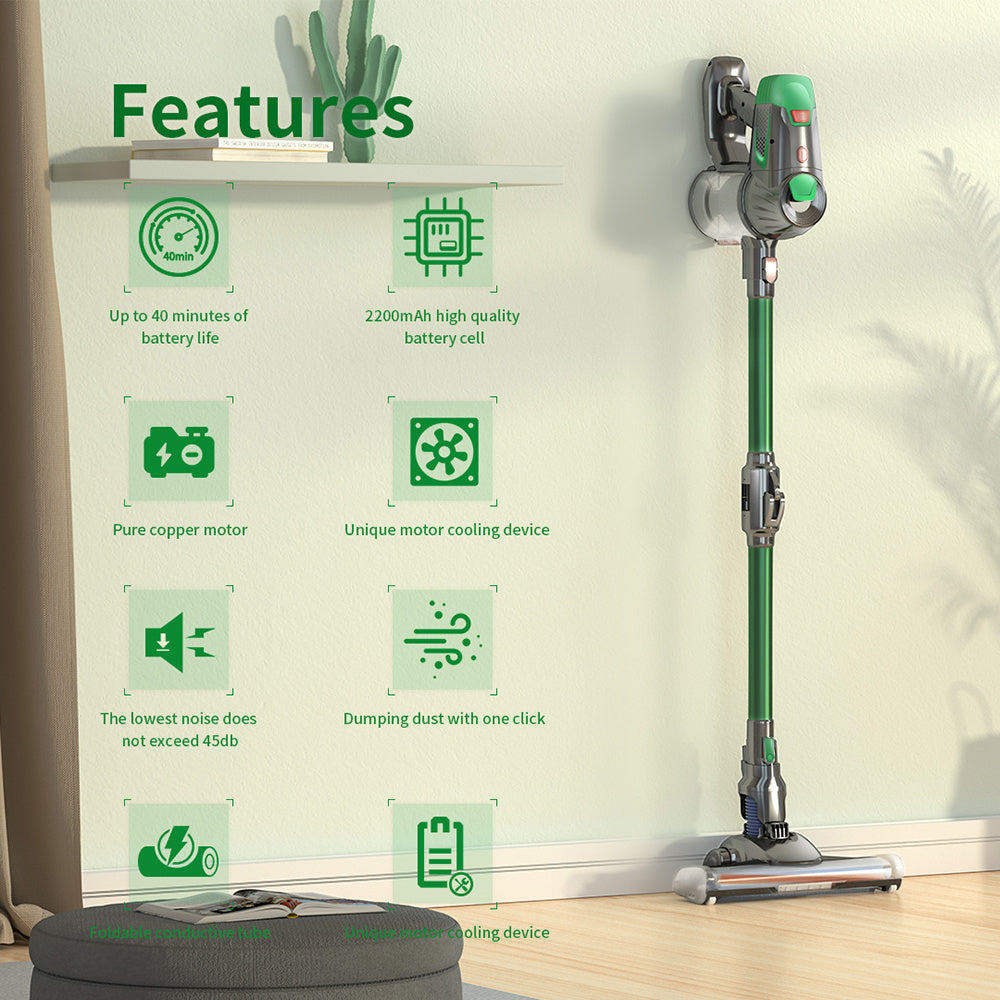 Wireless Vacuum Cleaner – Foldable Handheld - Meekshire
