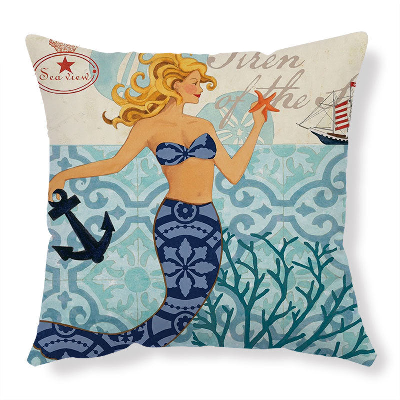 Sea Turtle Cushion Covers – Decorative Pillow Cases for Home Décor - Meekshire
