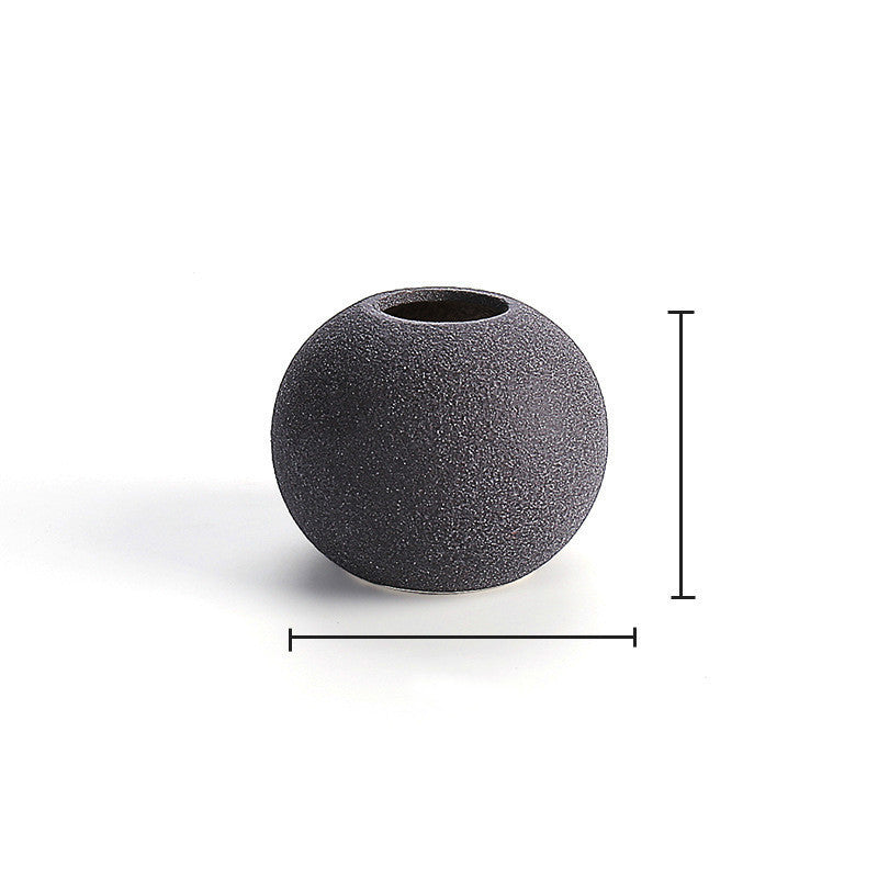 Nordic Ceramic Vase Ornaments for Modern Spaces - Meekshire