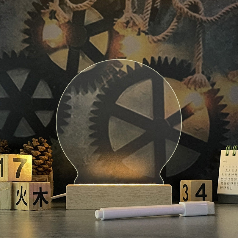 Creative Message Board and Pen With Decorative Ambience - Meekshire