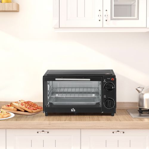Mini Oven, 9L Countertop Electric Grill, Toaster Oven 750W - Meekshire