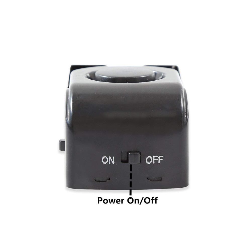 Electronic Burglar Alarm Intelligent Home Security Wedge Door Stop Alarm System Device Hotel Intruder Alert Detection - Meekshire