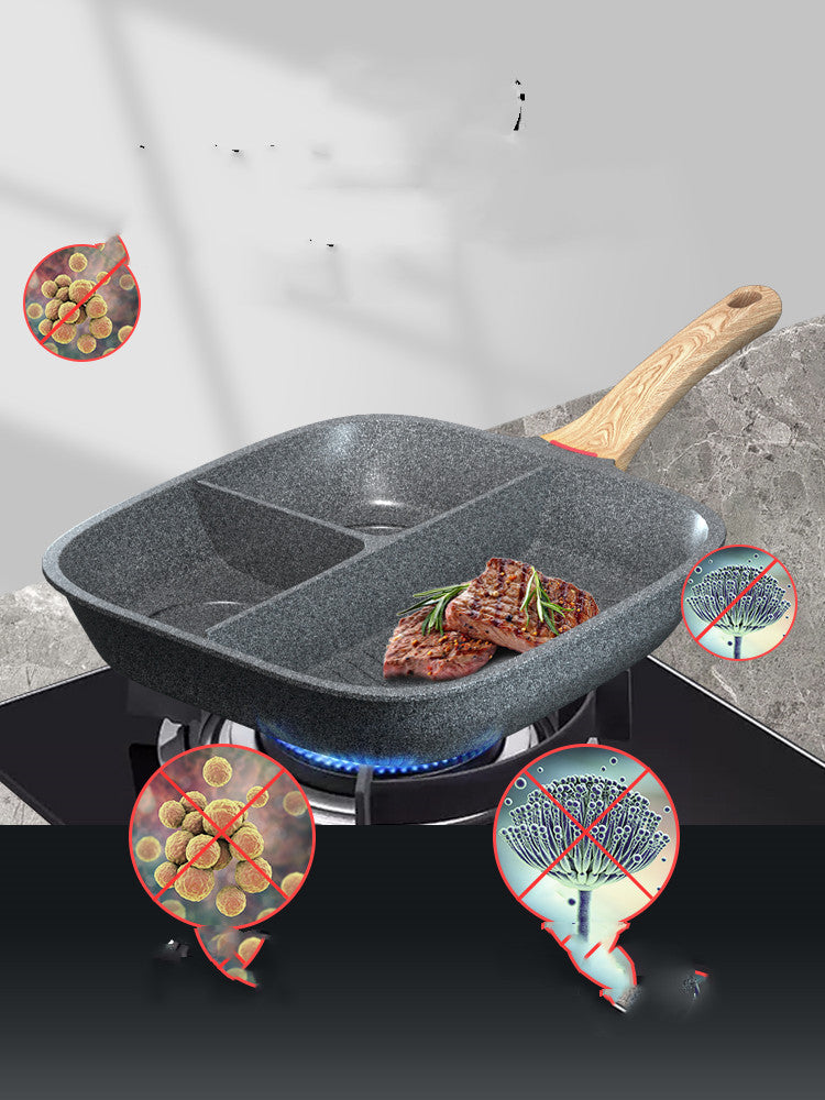 Maifan Stone Non-Stick Steak & Omelette Frying Pan - Meekshire