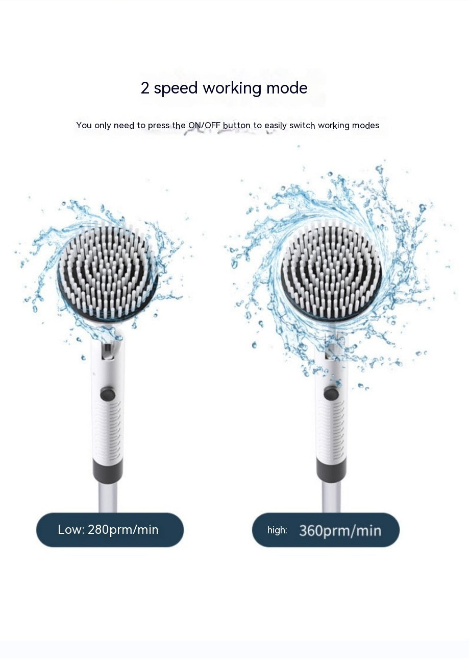 7-in-1 Electric Wireless Cleaning Brush with Long Retractable Handle - Meekshire