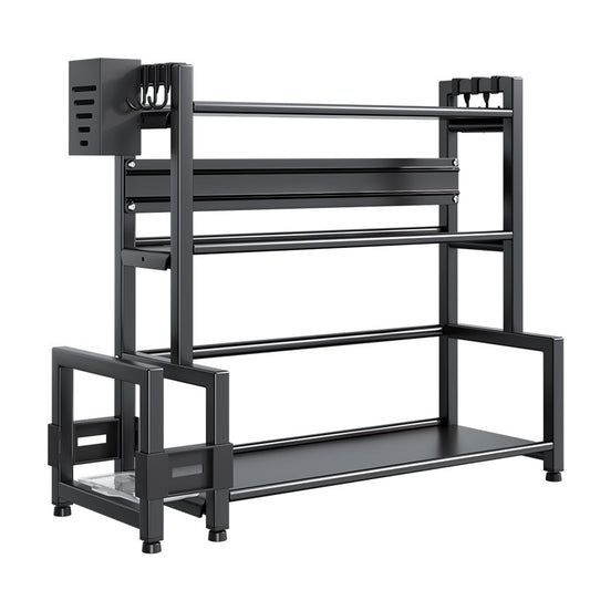 Multi-Function Kitchen Dining Table Cutter Clamp & Seasoning Storage Rack - Meekshire