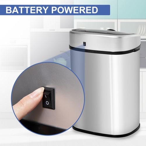Sensor Bin, Stainless Steel, 58L - Meekshire